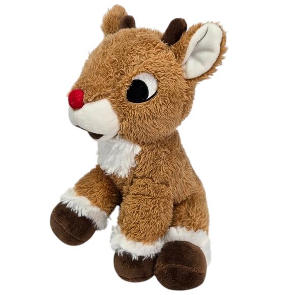 Kohls Cares Rudolph the Red Nosed Reindeer Holiday‎ Stuffed Animal Plush Toy 10" - Picture 6 of 7